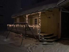 Lapland winter cottage